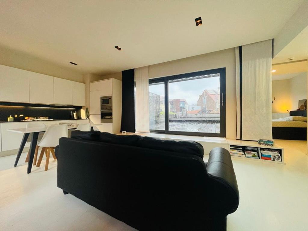 Ferienwohnung Down Town Penthouse With Private Parking Brüssel Exterior foto