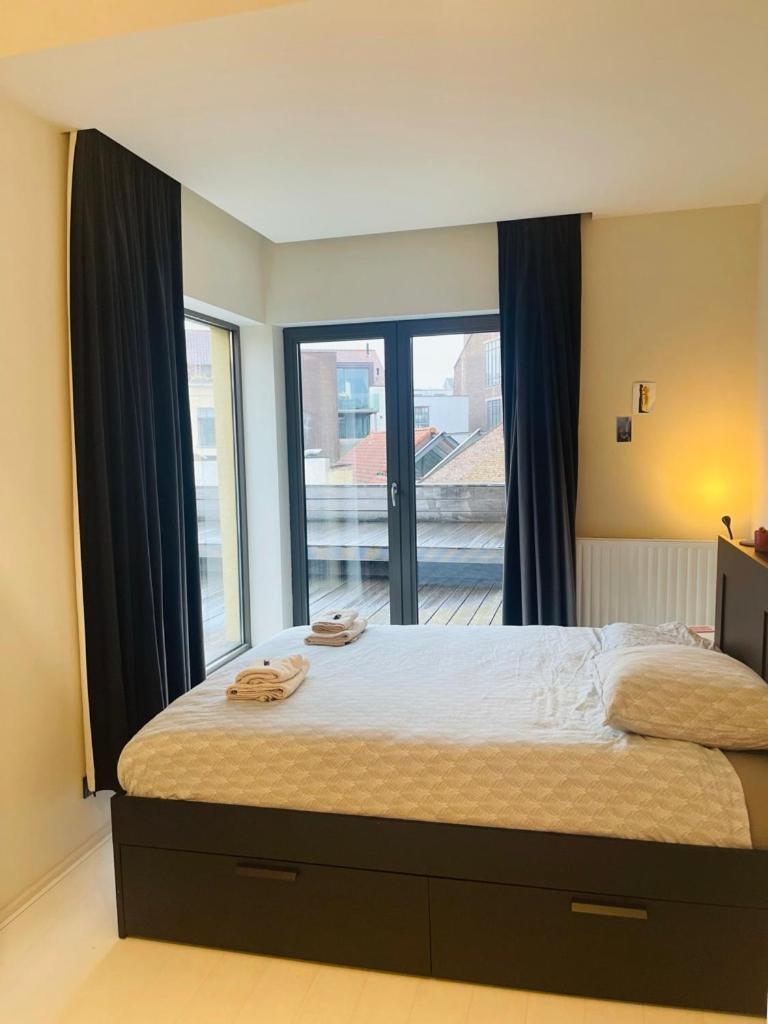 Ferienwohnung Down Town Penthouse With Private Parking Brüssel Exterior foto